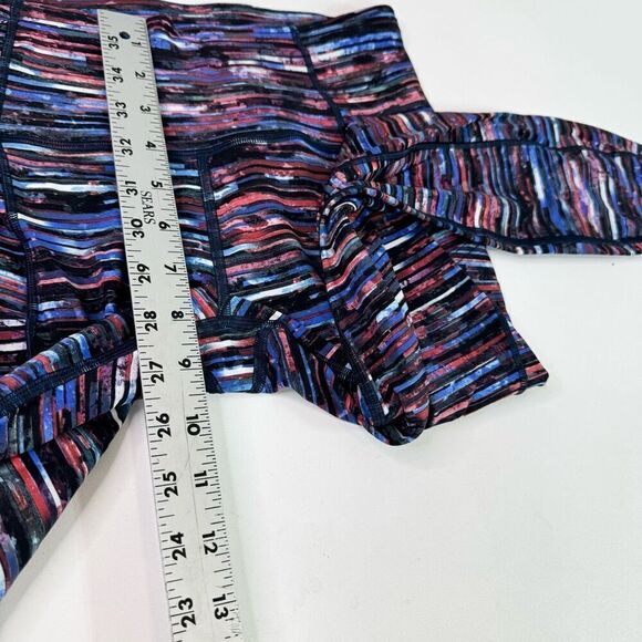 Lululemon Leggings Womens 4 Multi-Color High-Rise Yoga Pants Ankle - Picture 6 of 10